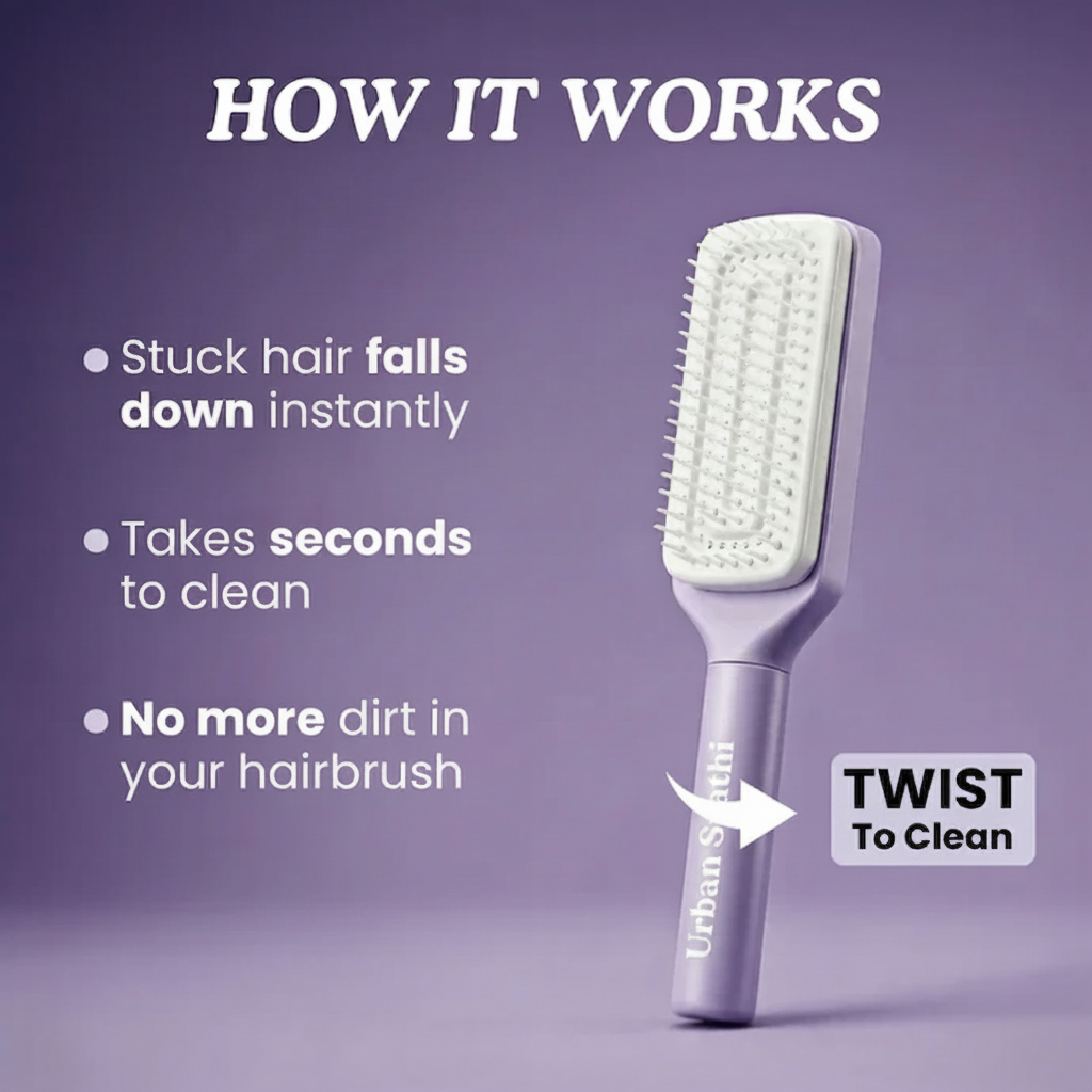 Urban Saathi - Hair Brush